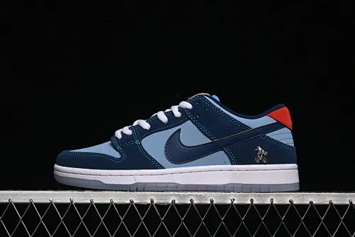 All Categories Nk SB Dunk Series Nk SB Dunk Low Low-top sneakers Nike SB Dunk Low Scratch Blue Chicken SB low-top sports and leisure sneakers DX5549-400